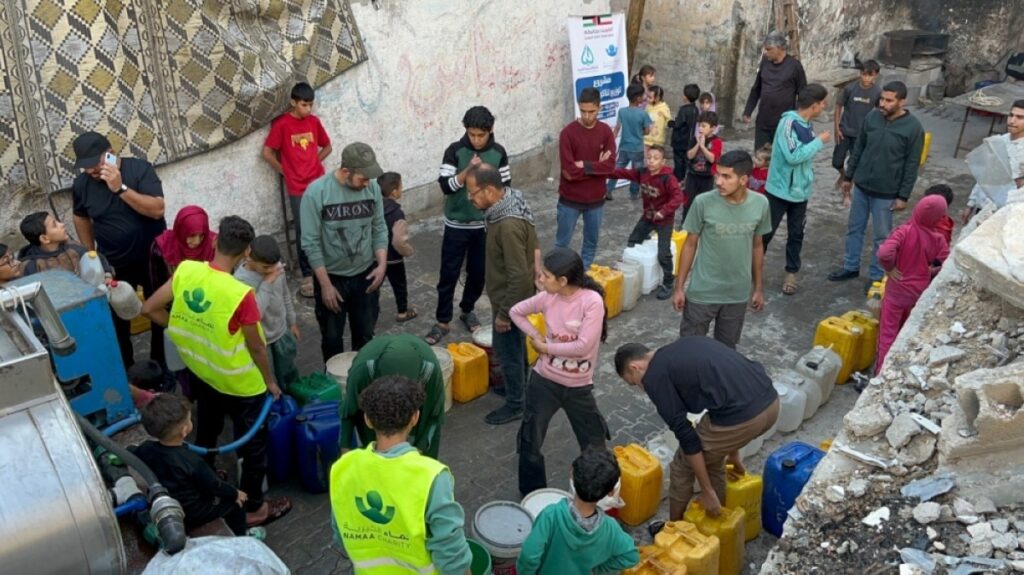 Kuwaiti charity executes water project in Gaza