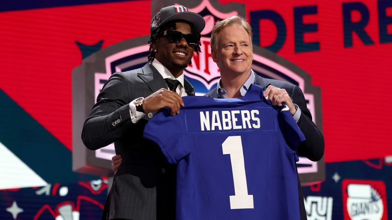 Malik Nabers: Giants rookie to wear first retired jersey number in NFL history – almost 90 years later after it was initially retired