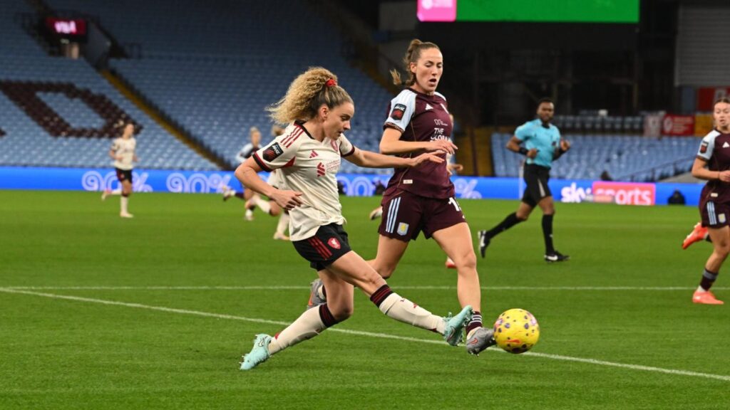 WSL match report: Liverpool beaten away at Aston Villa
