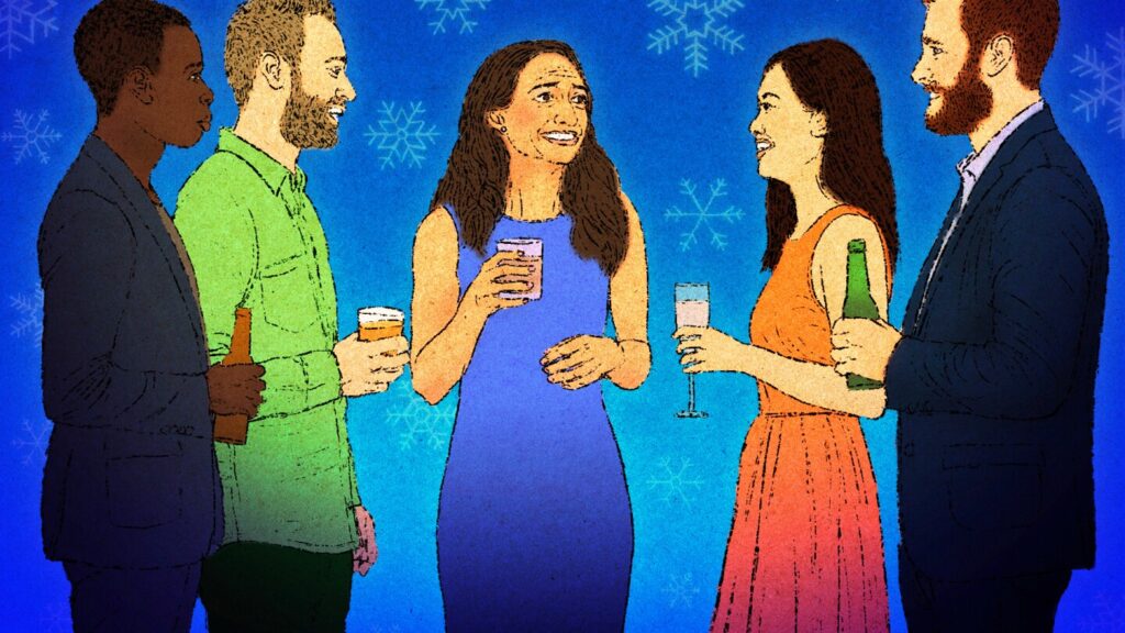 Advice for introverts who dread office holiday parties