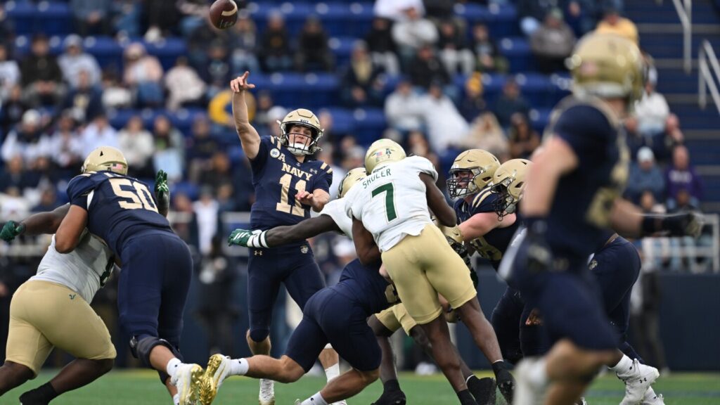 Army and No. 22 Navy renew their rivalry in Baltimore