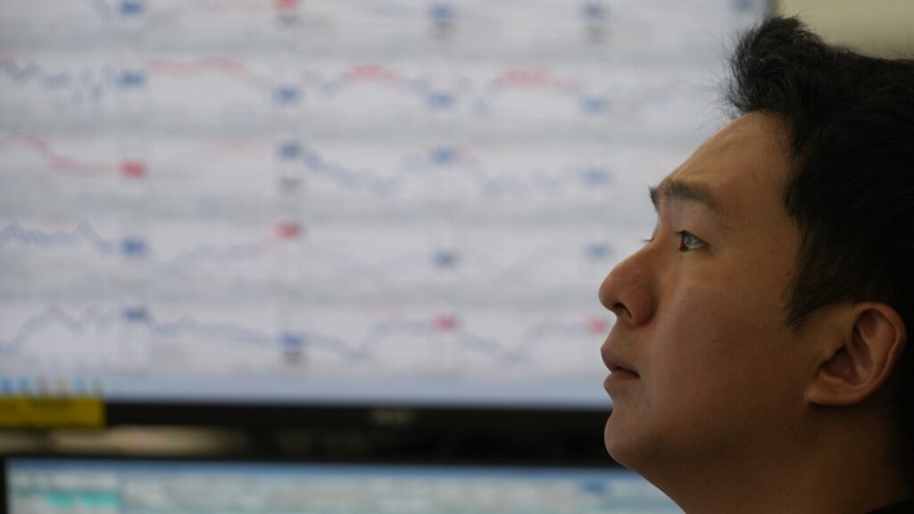 World shares are mixed following Wall Street’s AI-led decline