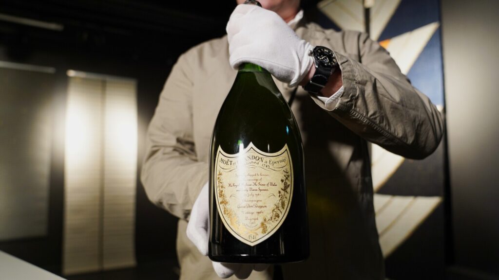 Rare Dom Pérignon champagne from Charles and Diana’s wedding to be auctioned in Denmark