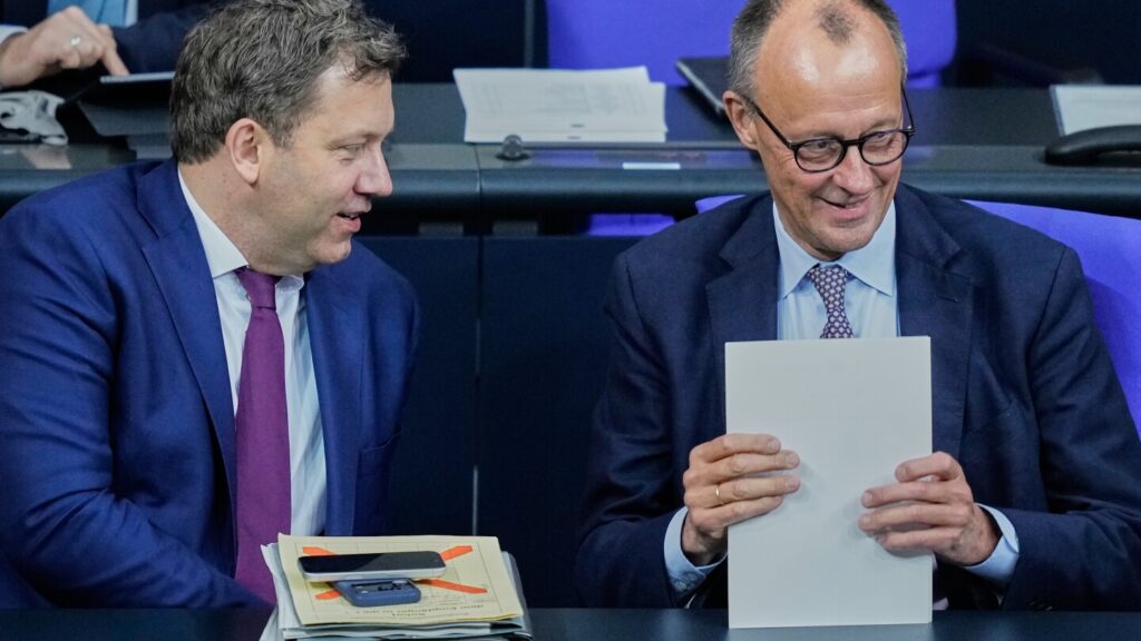 German parliament approves pension package after a rebellion in Merz’s party