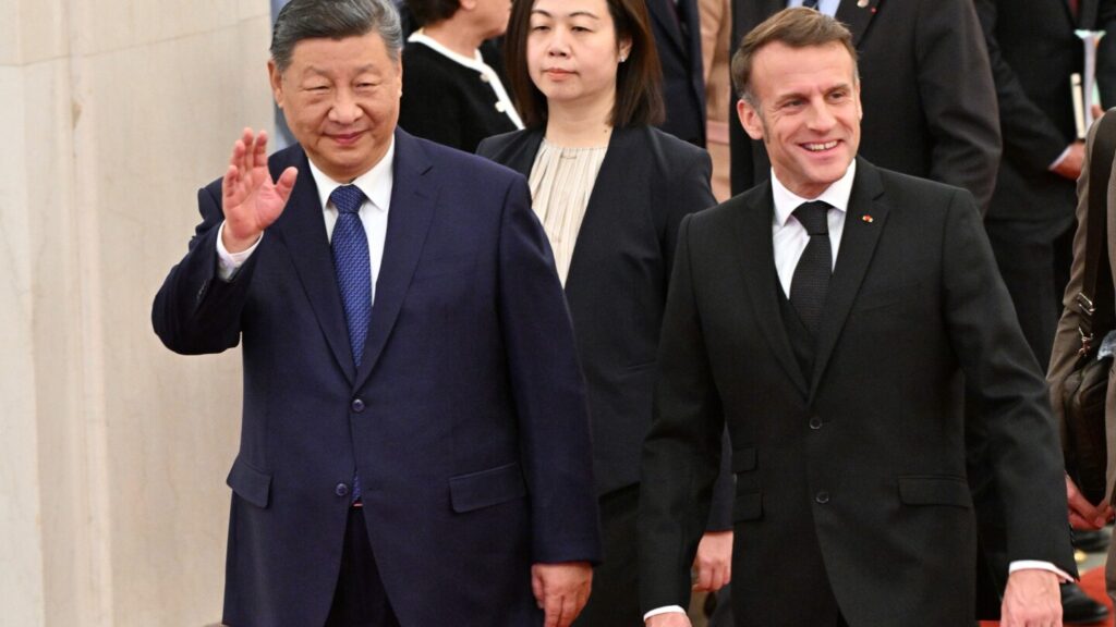 China’s Xi and France’s Macron pledge cooperation on global crises and trade