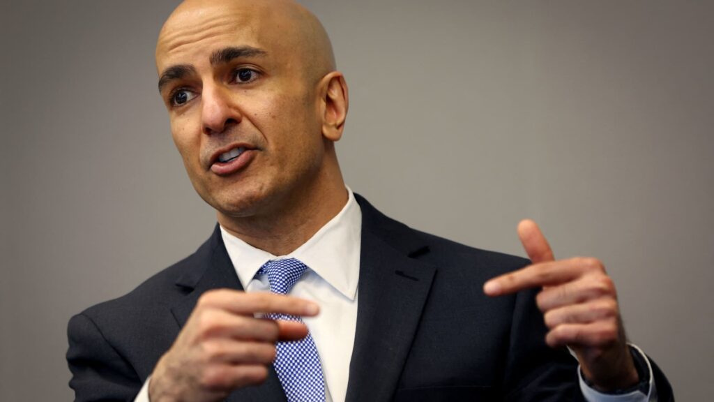 Fed’s Kashkari says big companies are slowing hiring