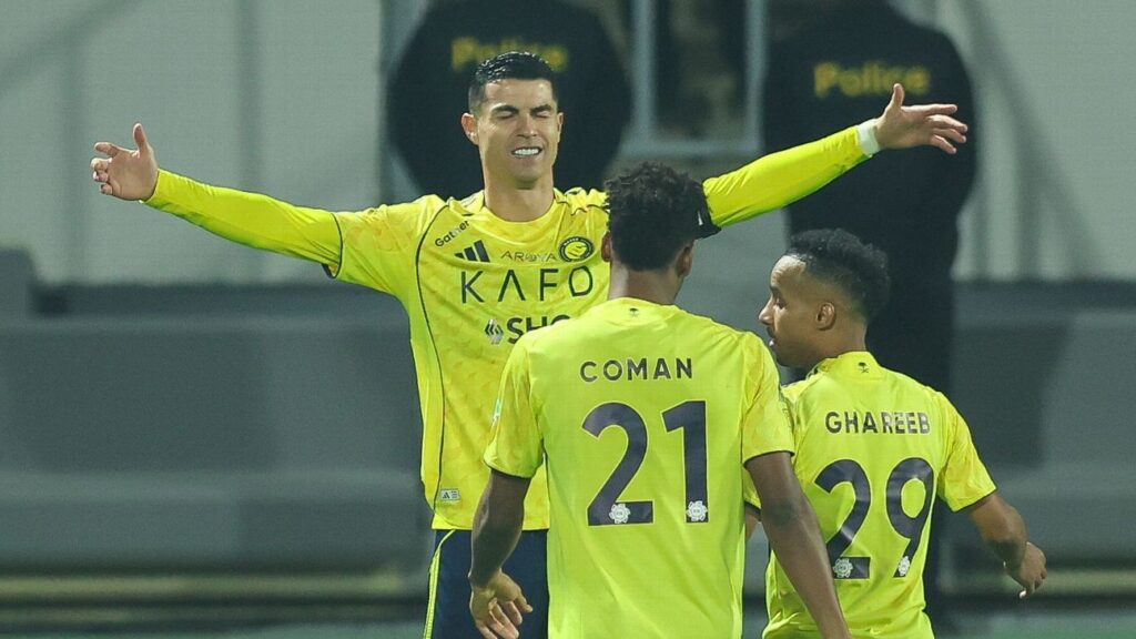 Cristiano Ronaldo scores 960th career goal in Al Nassr win