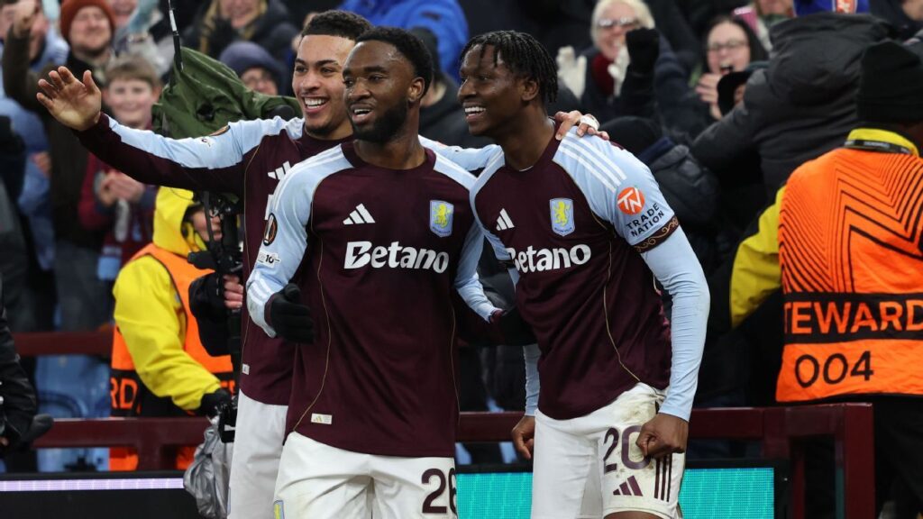 Villa rampage into UEL round of 16 as Roma, Porto clinch top-8 spot