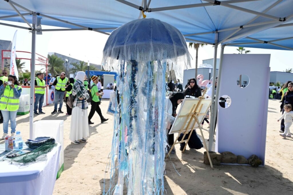 Shuwaikh beach cleanup turns trash into education, art