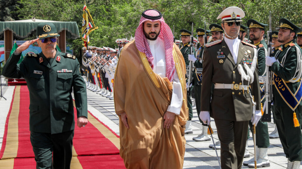US aims to sway Saudi defence minister to get behind Iran strikes, sources say