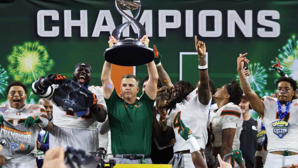 National championship game on line for Ole Miss and Miami at Fiesta Bowl