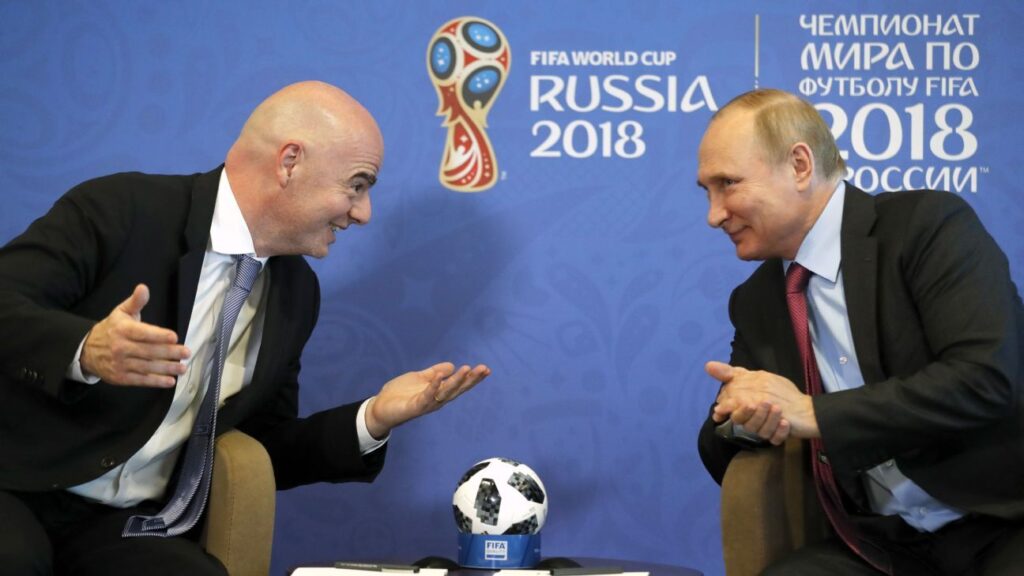 Gianni Infantino favors lifting FIFA’s ban on Russia